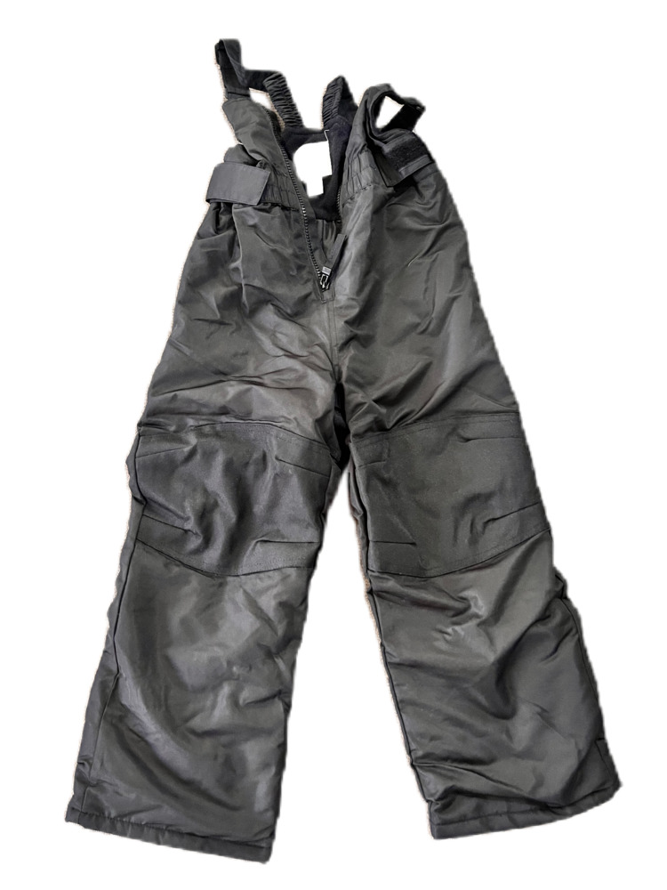 Kids’ Cat and Jack Black Snow Overalls, Sz 4T